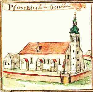 Pfarrkirch in Beuthen - Kościół parafialny, widok ogólny